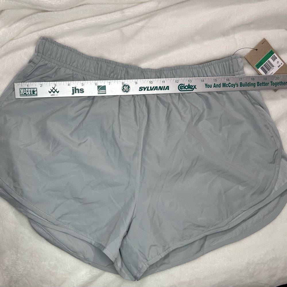 Nike Women's Athletic Shorts in Soft Gray